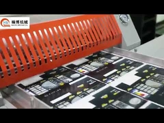 Máquina de laminación de documentos industriales con motor con engranaje de CA