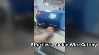 SDCM-500 Máquina de corte de doble bobina de alambre