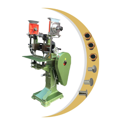 Electronic Adjustable Double Head Eyelet Punching Machine For Paper Bag Manufacturing