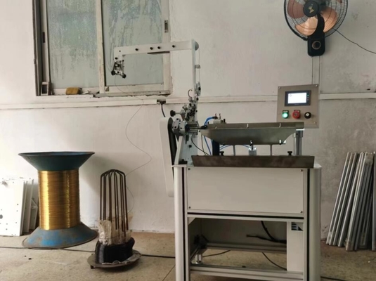 1200 Loops/Min WCM-450 Metal Single Spiral Coil Forming Machine Max Forming Size 2'' Single Loop Spiral Making Machine