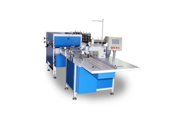Máquina automática de hacer cuadernos Libro de ejercicios de hilo Máquina de coser y doblar Guía Máquina de coser