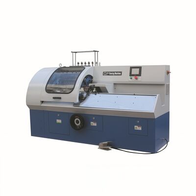 SX-460E Máquina de coser de encuadernación de libros programable con características de seguridad y control de velocidad de frecuencia para la producción de libros de cubierta de papel
